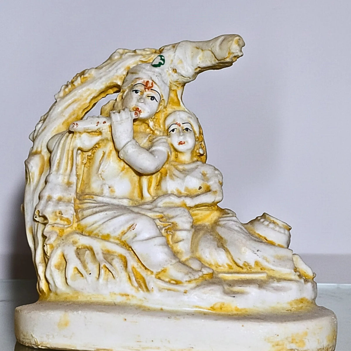 Divine Radha Krishna Idol – Traditional Decorative Home & Temple Figurine