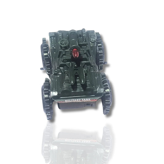 Indian Army Tumbling Tank Toy for Kids | Battery Operated Military Vehicle with Light & Action