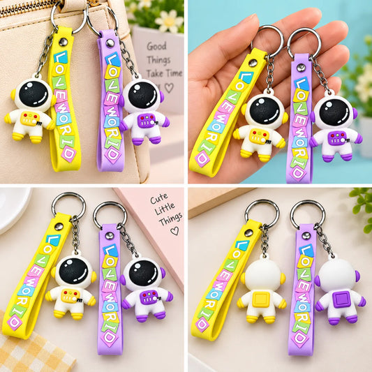 Love World Space Buddy Keychain