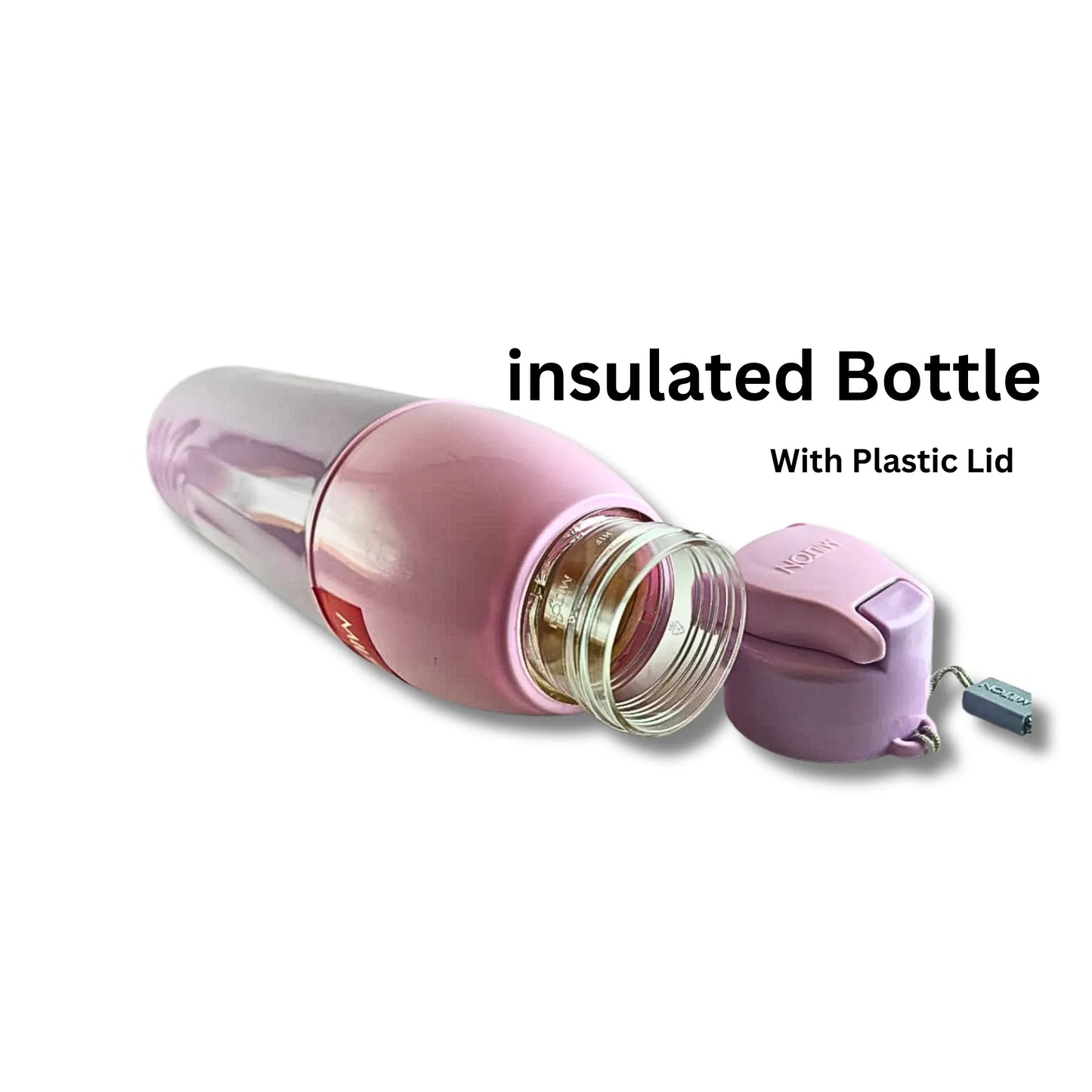 Milton Insulated Water Bottle 900ml | Leakproof Hot & Cold Stainless Steel Bottle with Flip Lid & Carry Strap