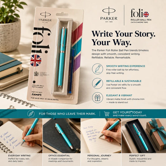 PARKER Folio Roller Ball Pen