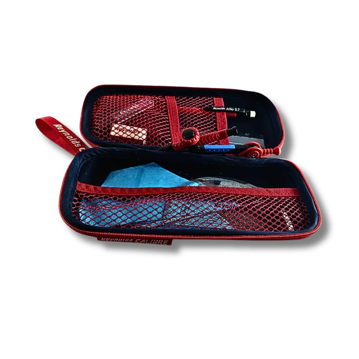 Reynolds Calibre Hard Shell Pencil Case | Premium Zipper Pencil Box for Students | Multi-Purpose Stationery Organizer