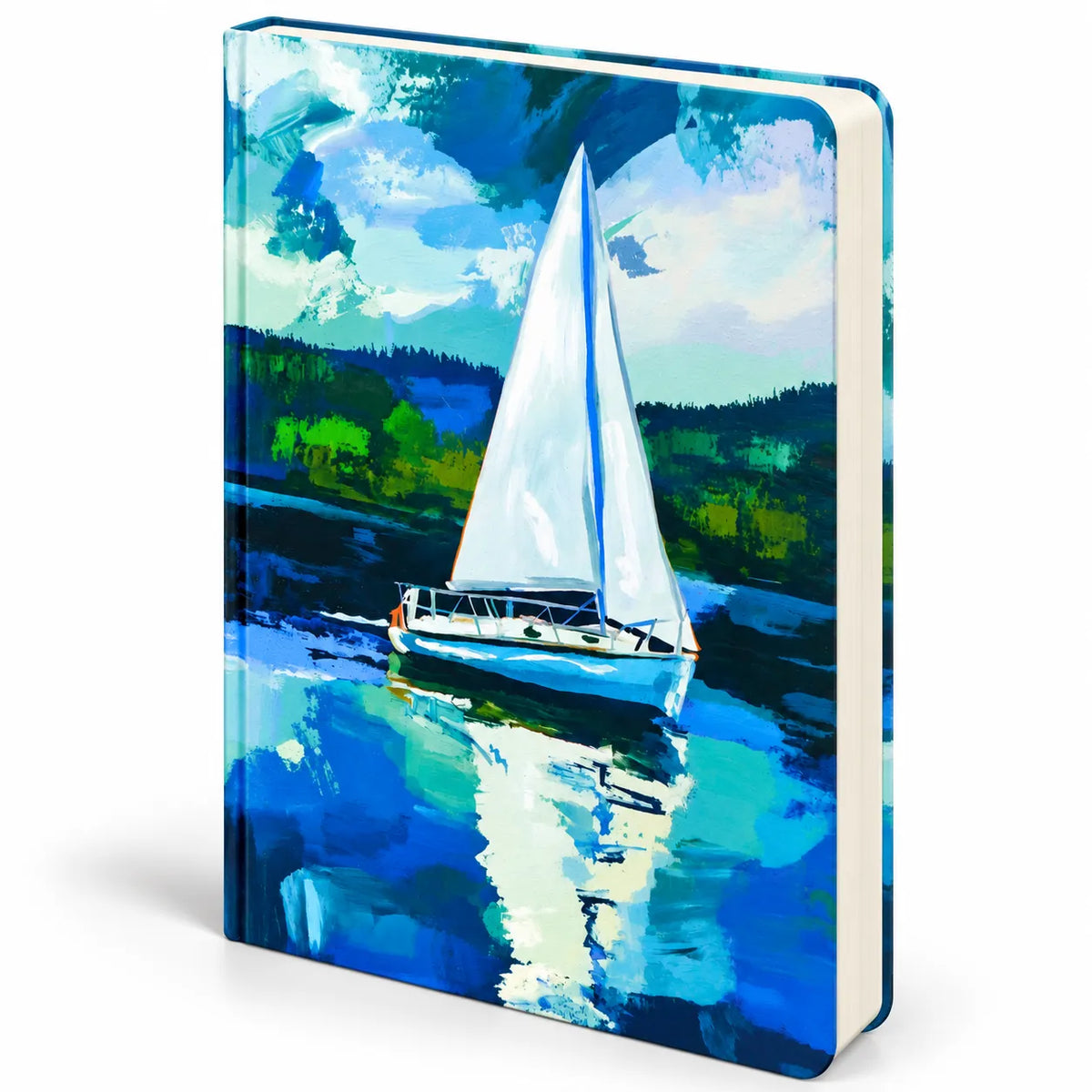 Sailboat Design B6 Softbound Notebook