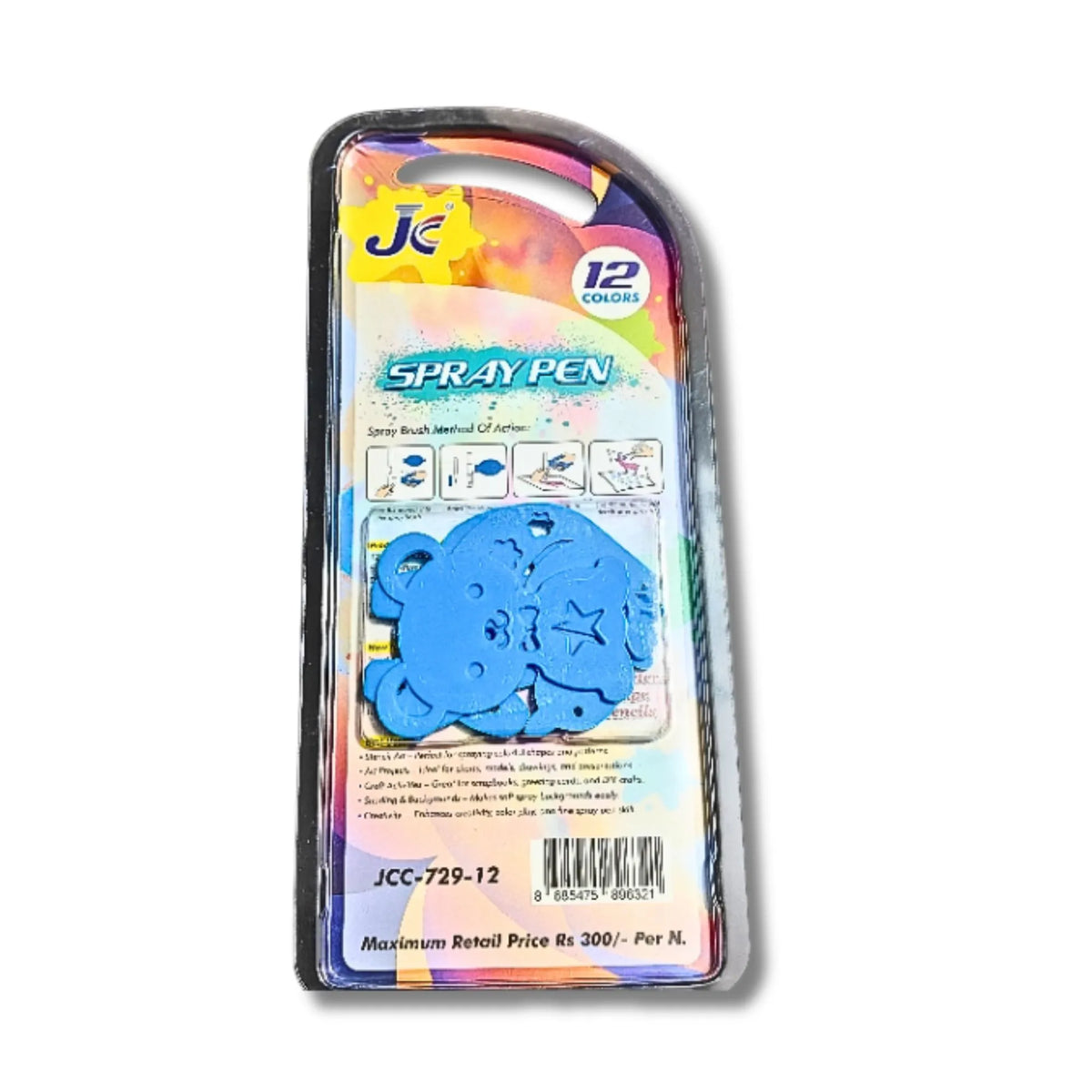 12-Color Spray Pen Art Set – 2 Colour Variants