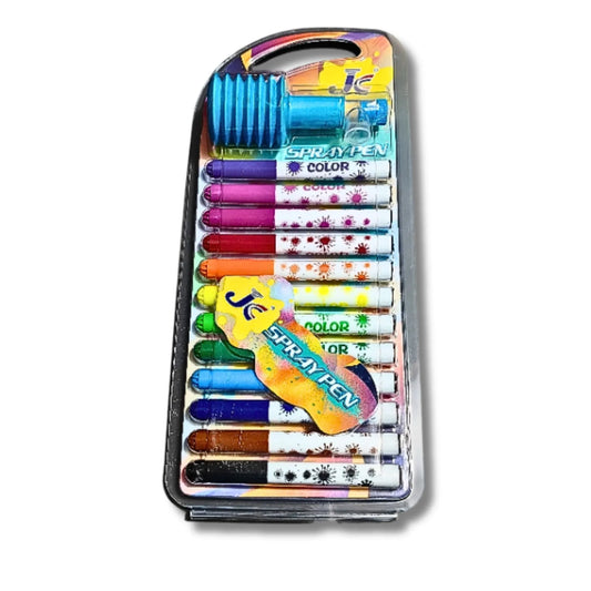 12-Color Spray Pen Art Set – 2 Colour Variants