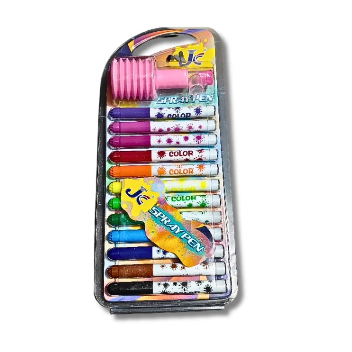 12-Color Spray Pen Art Set – 2 Colour Variants