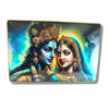 Premium Radha Krishna 3D Wall Art - Large Spiritual Home Decor 45x30 cm