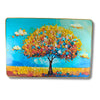 Zenith of Peace Nature Series – 3D Textured Landscape Wall Hanging with Golden Frame.