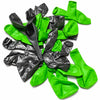 Saadhya Decor 20 Pc Green & Grey Latex Balloons – 9 Inch | Party & Birthday Decoration