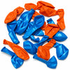 20 Pc Blue & Orange Latex Balloons – 9 Inch Birthday Party Decoration Balloons