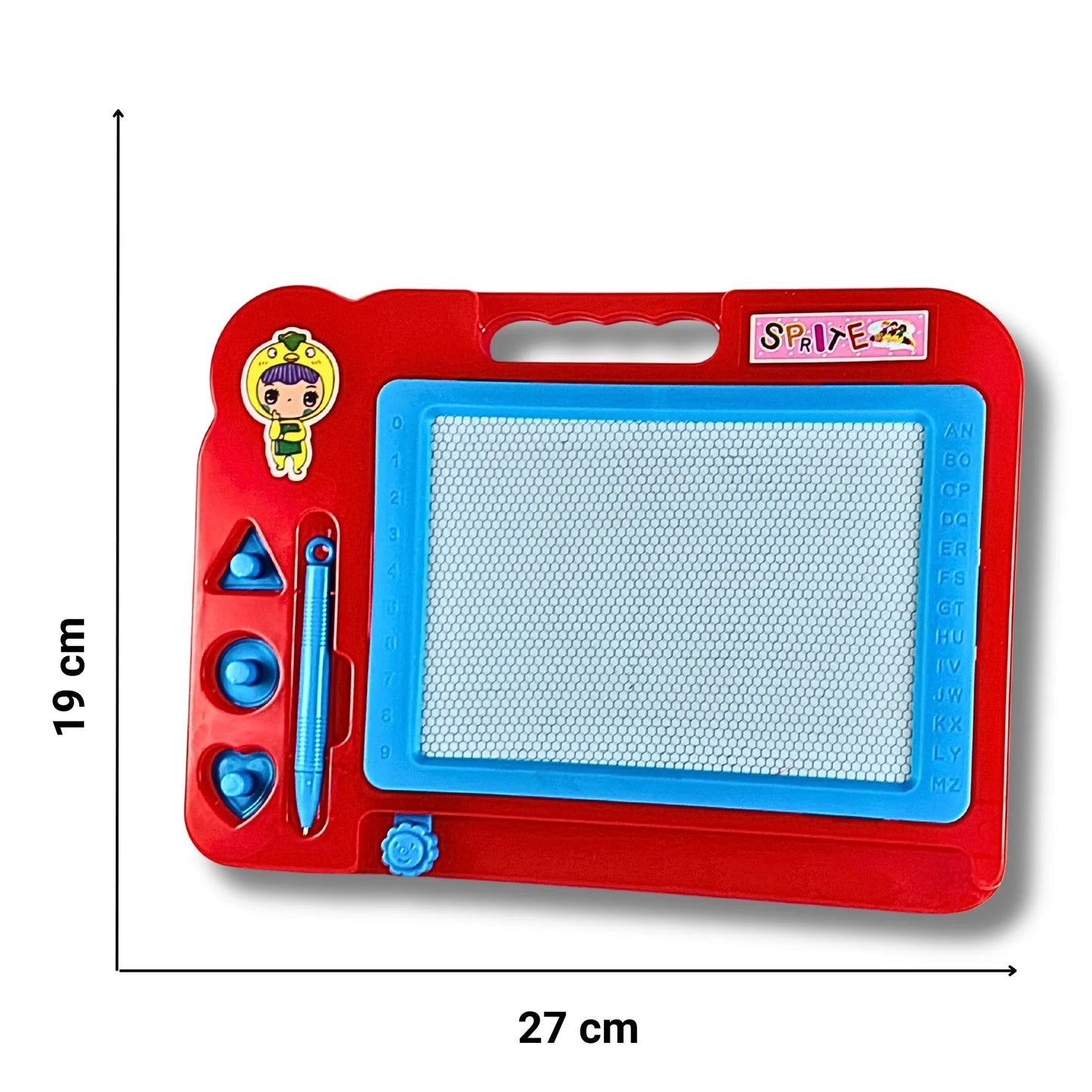 Magnetic Writing Drawing Board for Kids – Reusable Educational Doodle Toy with Pen