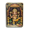 Saadhya Mart Lord Ganesha MDF Wall Hanging (30 x 44 cm) – Spiritual Ganpati Wall Decor for Home, Office & Temple | Premium Printed Frame (Without Glass)