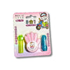 3-in-1 Cute Kids Stationery Set – Hand-Shaped Sharpener with Pencil Accessories | Saadhya Notes