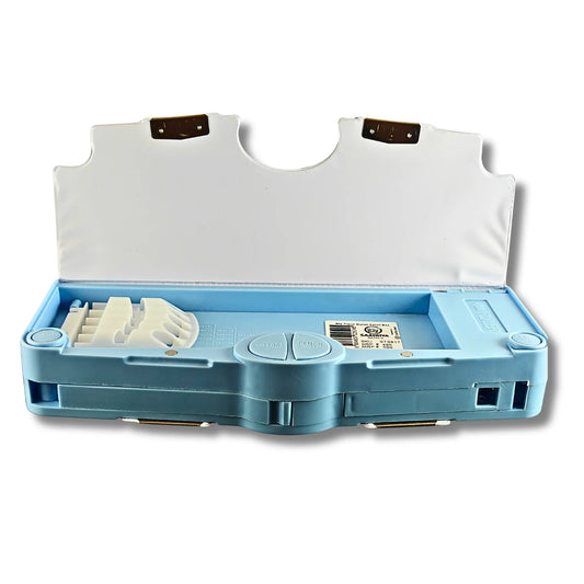 2-Sided Magnetic Pencil Box for Kids with Sharpener & Scissor | Space Theme Multipurpose Stationery Box