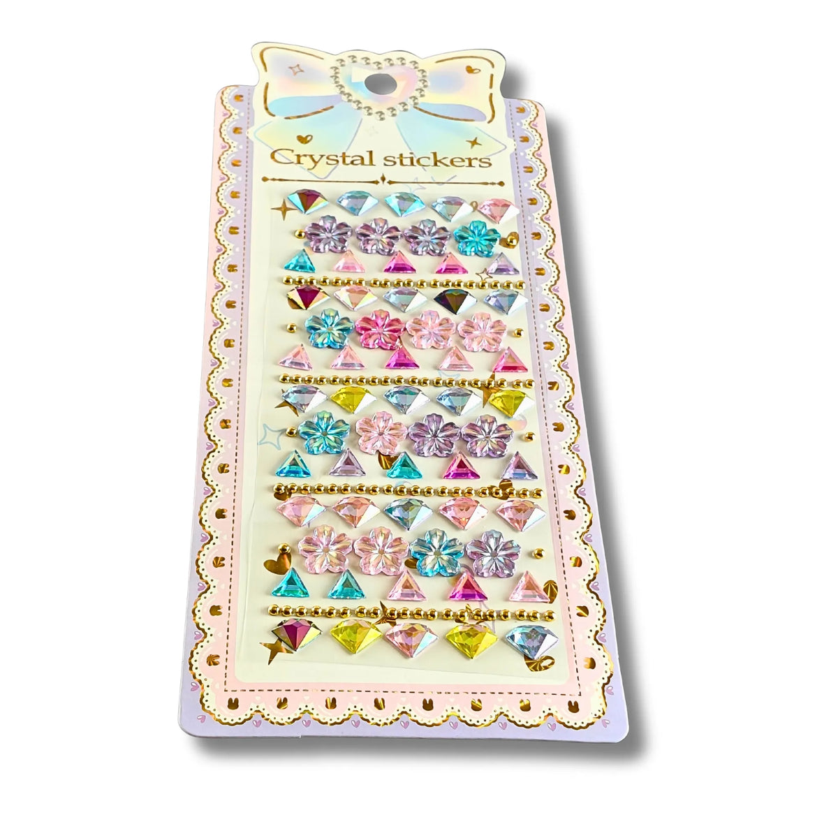 3D Crystal Diamond Stickers | Sparkling Gem Stickers for Crafts