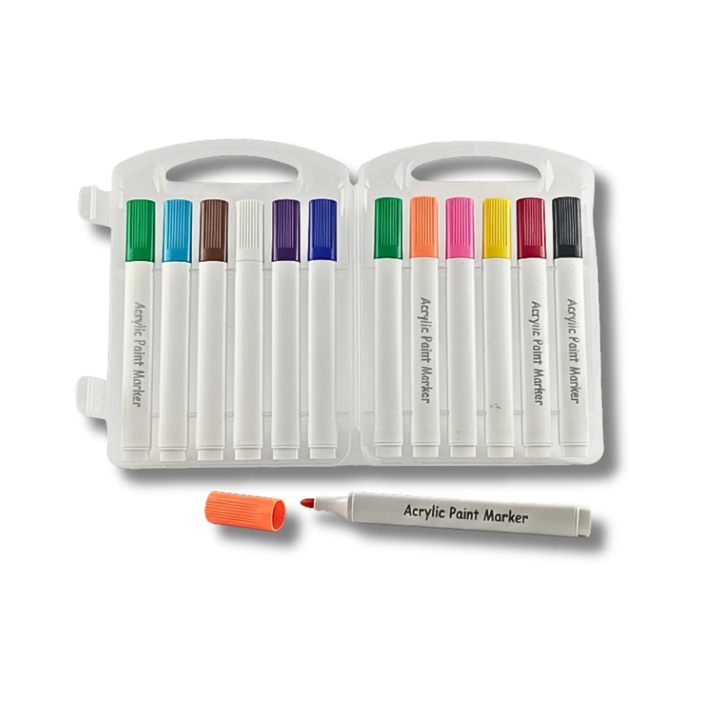 Saadhya Mart Acrylic Marker Color Pen Set of 12 | Professional Art Supplies Gift Set