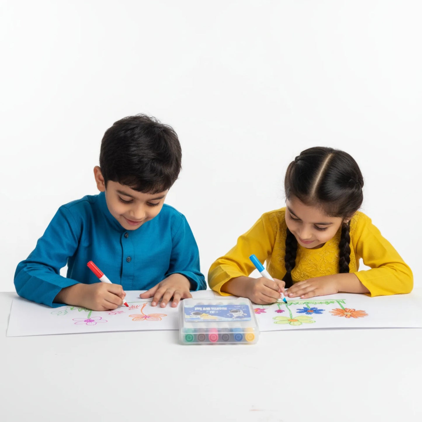 Saadhya Mart Acrylic Marker Color Pen Set of 12 | Professional Art Supplies Gift Set