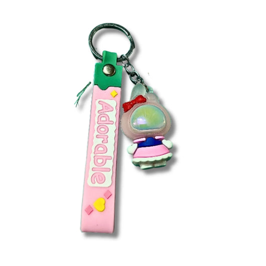 Adorable Mini Character Charm Keychain