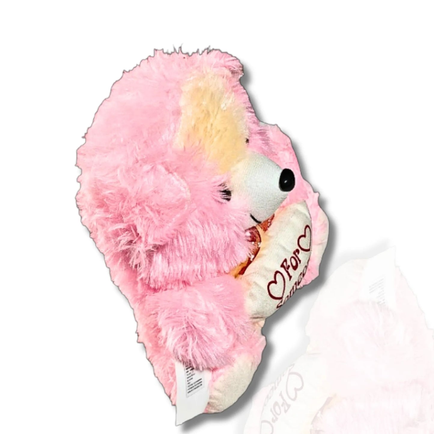 32cm Adorable Pink Teddy Bear with “For Someone Special” Heart Cushion | Soft Plush Teddy Gift for Kids, Girls & Loved Ones