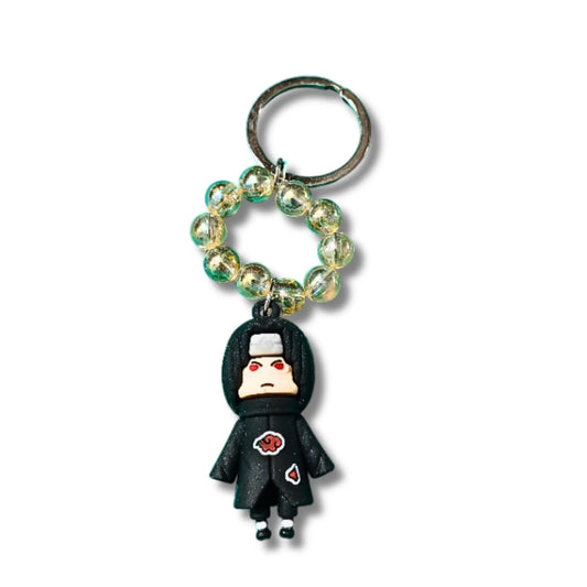 Akatsuki Anime Character Beaded Keychain | Anime Keyring
