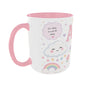 Anxiety But Make It Cute Pink Ceramic Mug