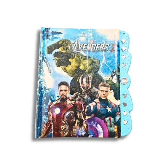 Avengers Lock Diary for Kids