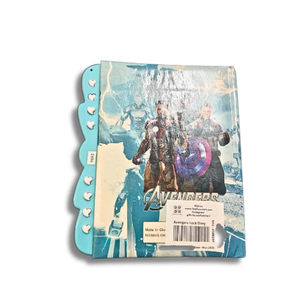 Avengers Lock Diary for Kids