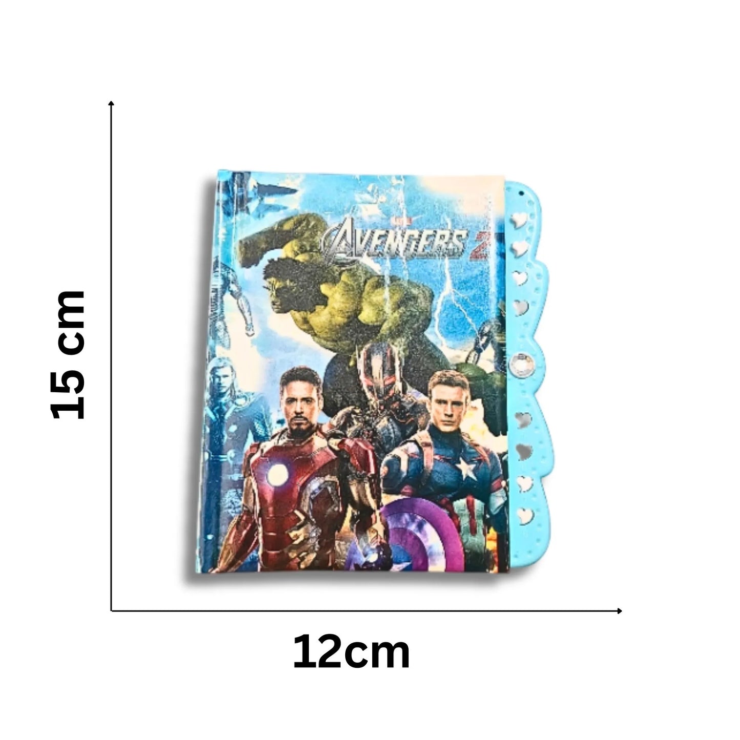 Avengers Lock Diary for Kids