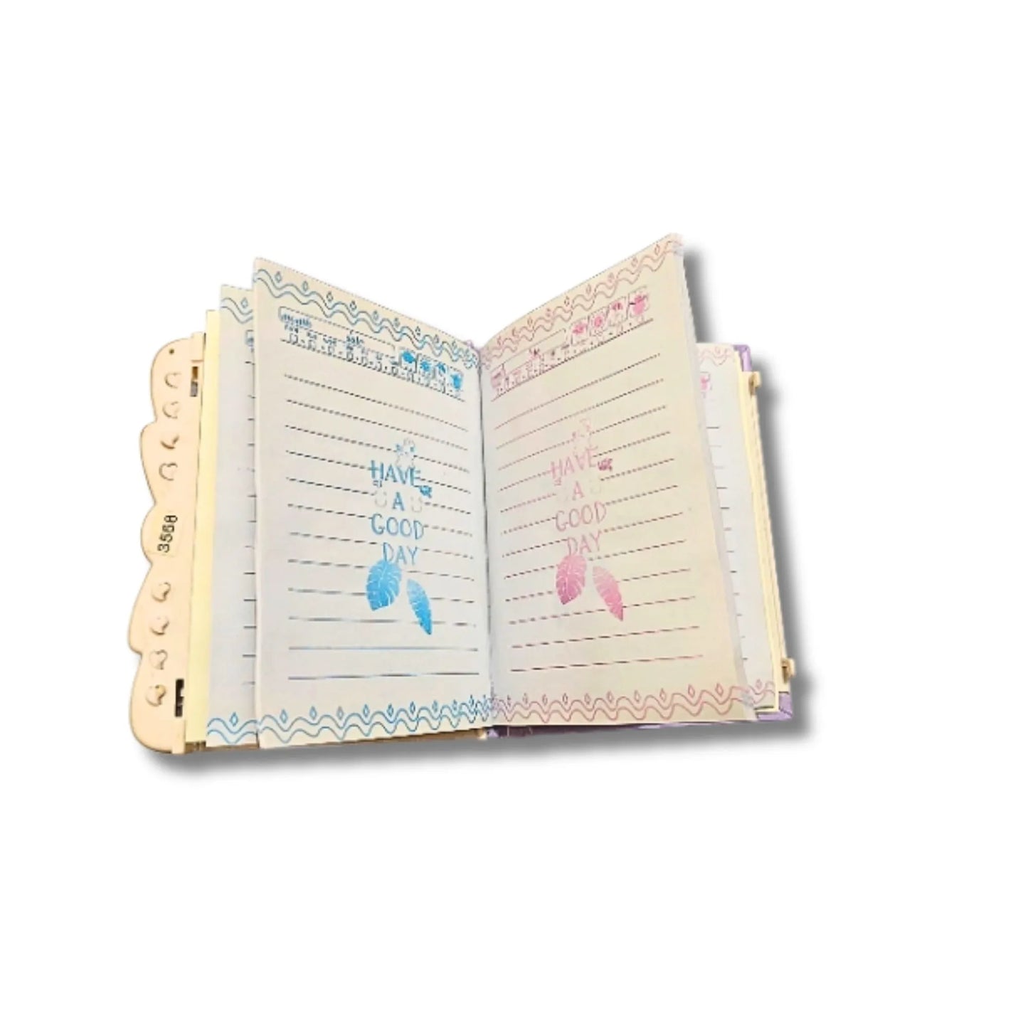 BTS Lock Diary 12 × 15 cm | Cute BTS Notebook with Number Lock