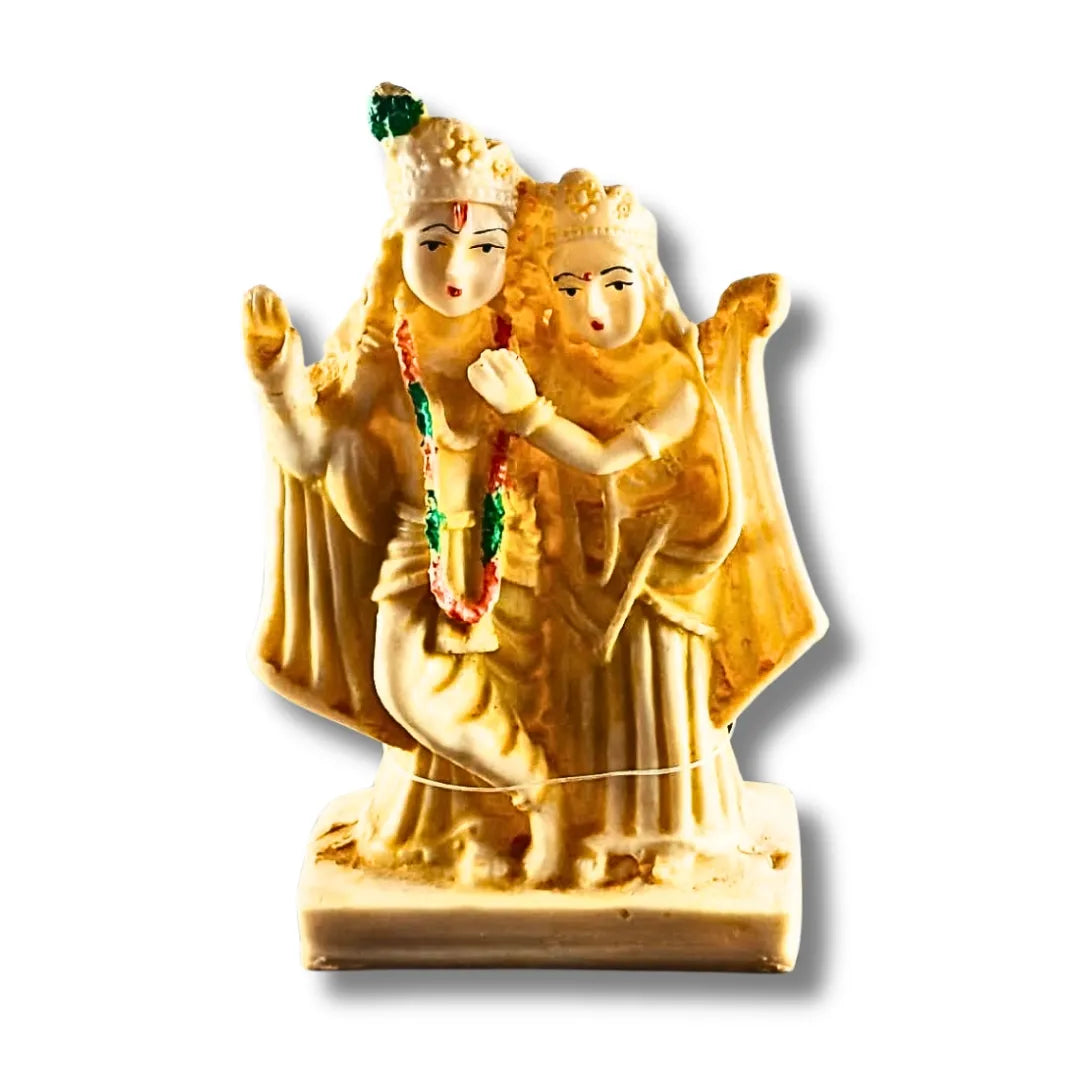 Blessed Radha Krishan Idol – Traditional Decorative Murti