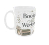 Booked All Weekend Panda Ceramic Coffee Mug