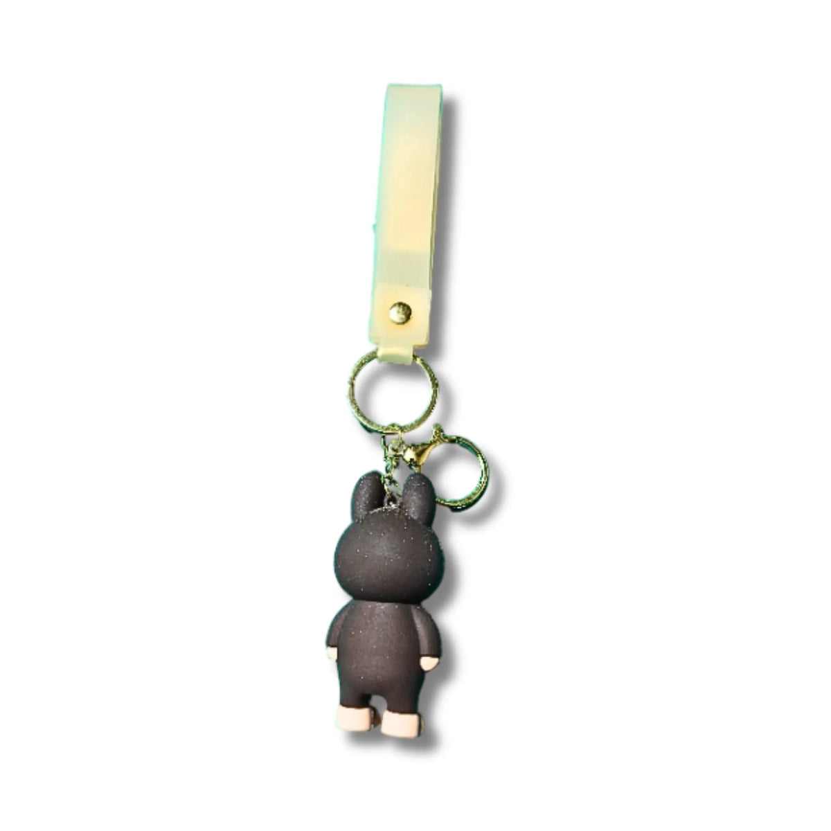 Boom Bunny Monster Keychain