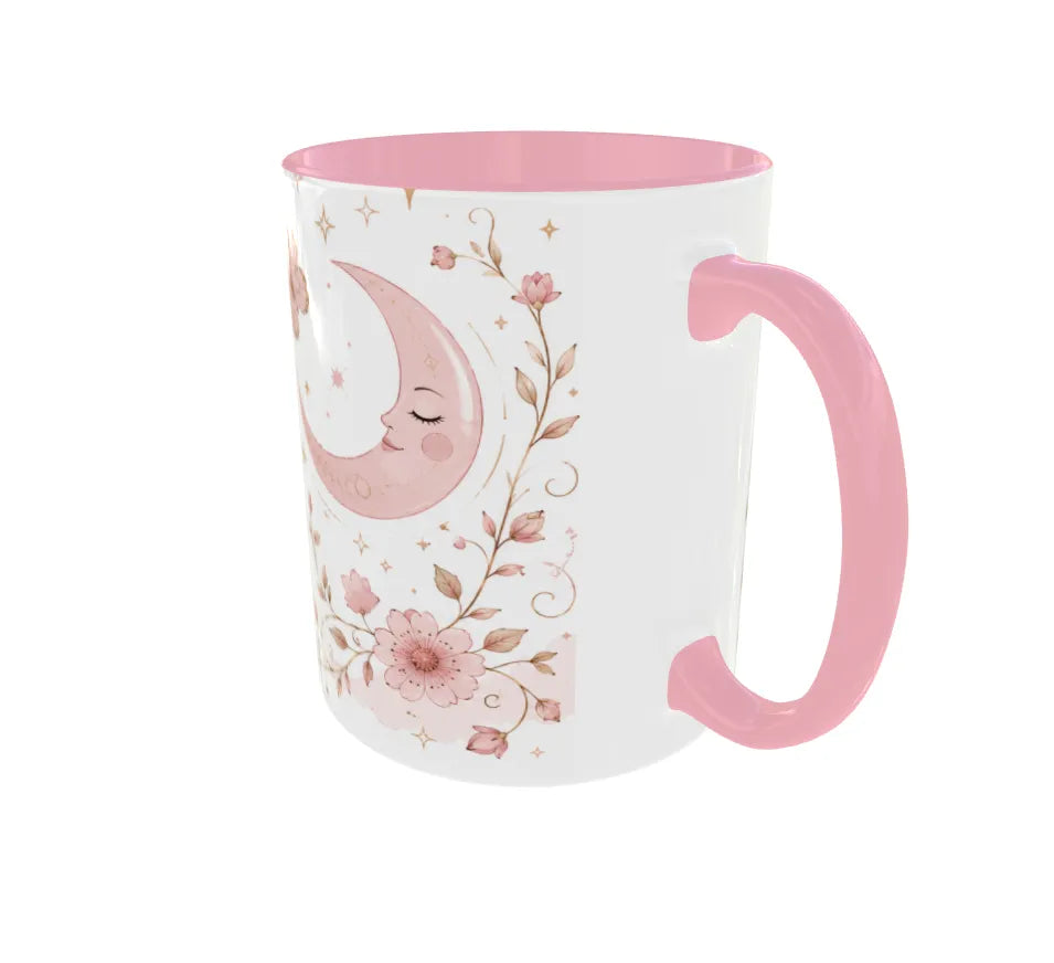 Born to Shine Pink Ceramic Coffee Mug
