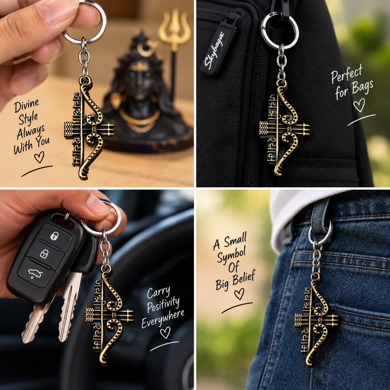 Bow & Arrow Keychain | Archer-Inspired Metal Keyring