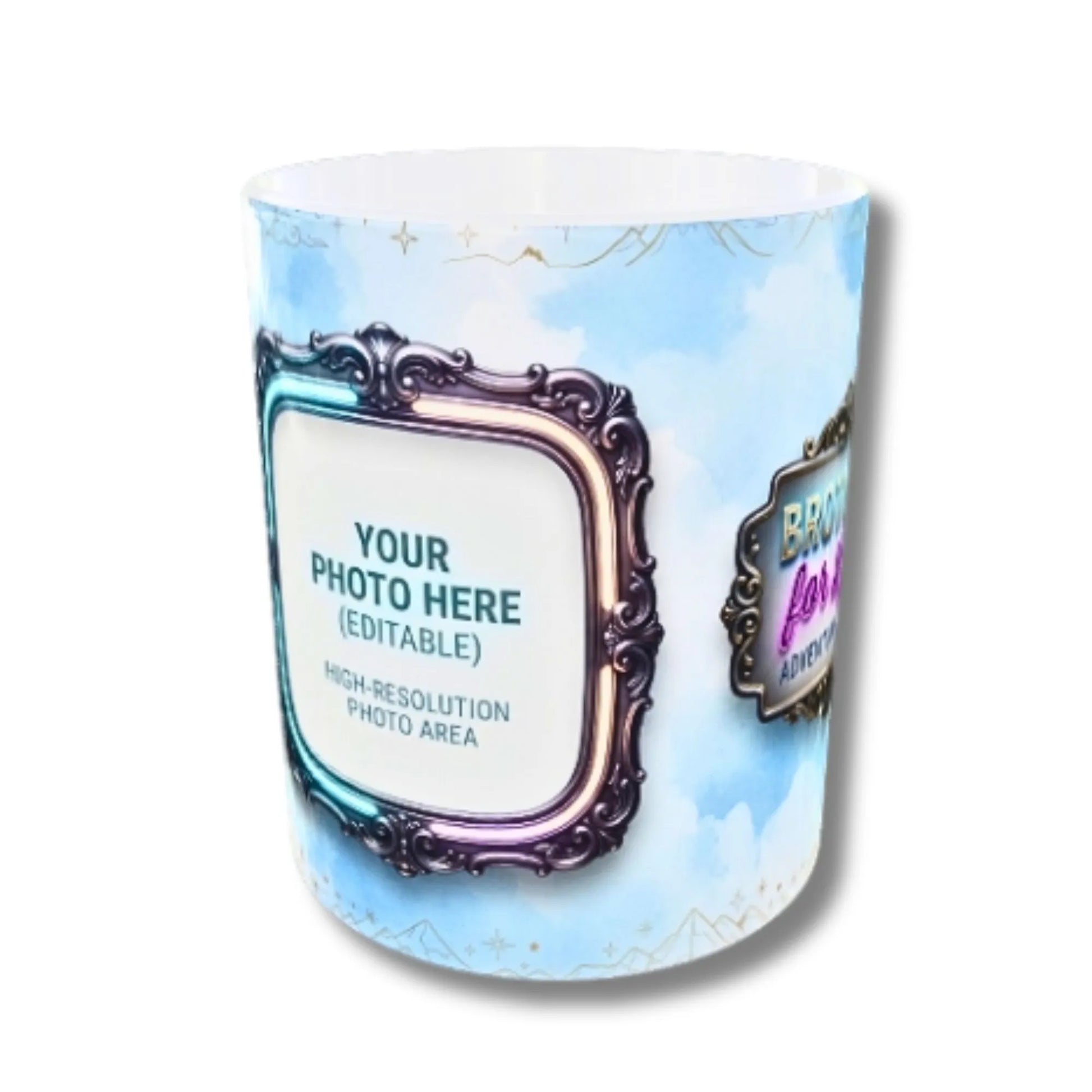 Editable Photo Frame Mug