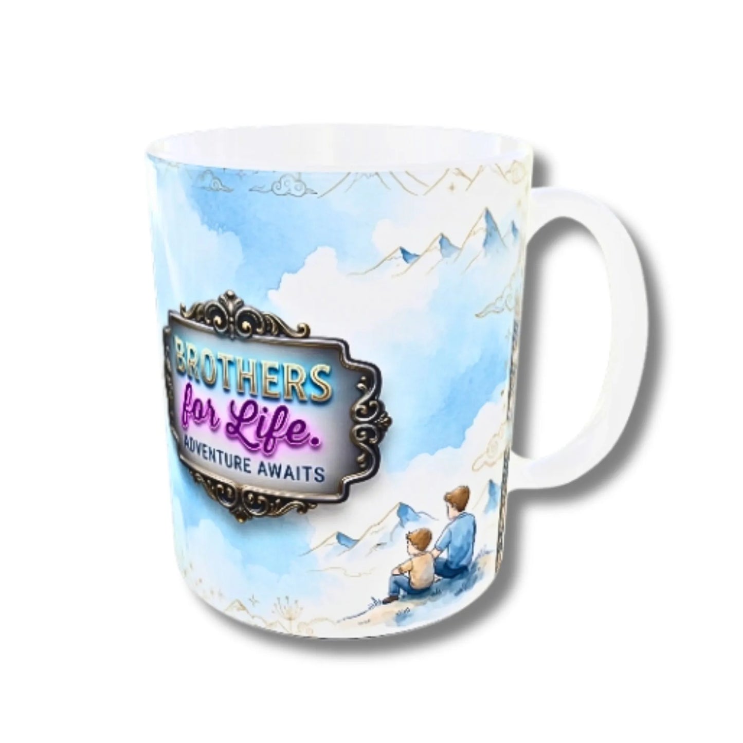Brothers for Life Personalized Mug