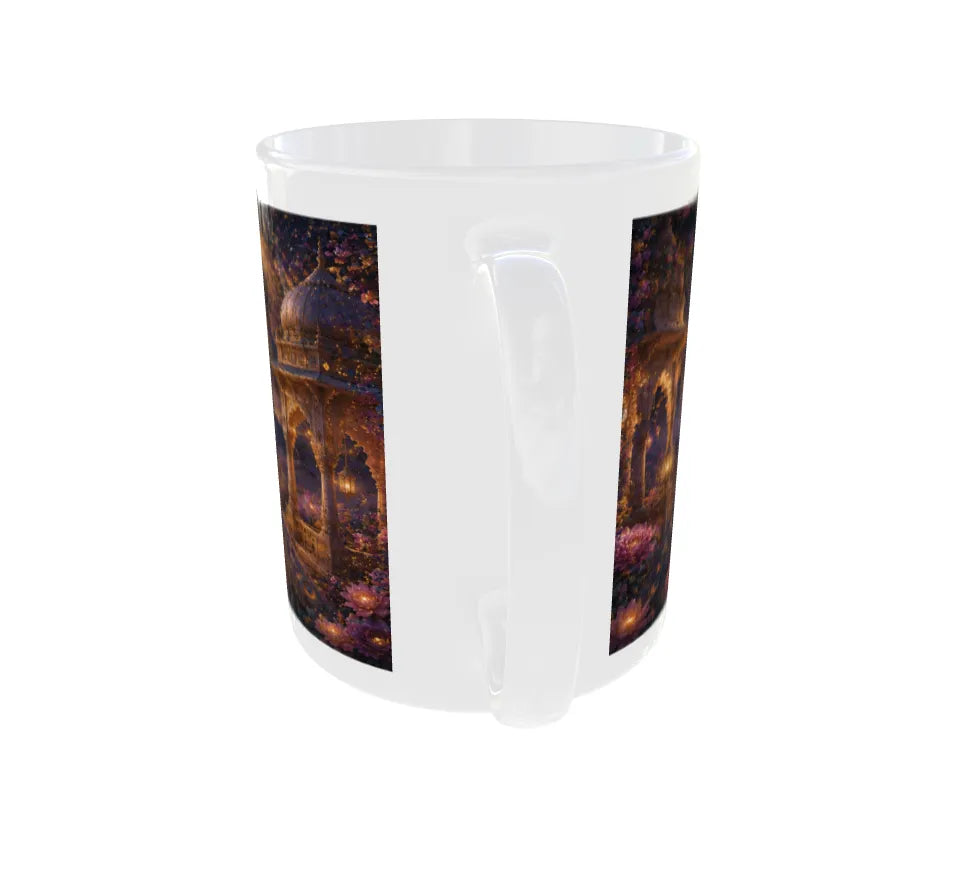 Celestial Peacock Palace Ceramic Mug