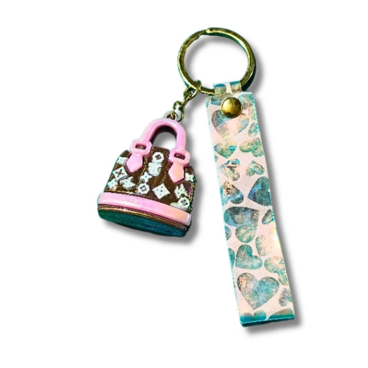 Chic Mini Bag Charm Keychain