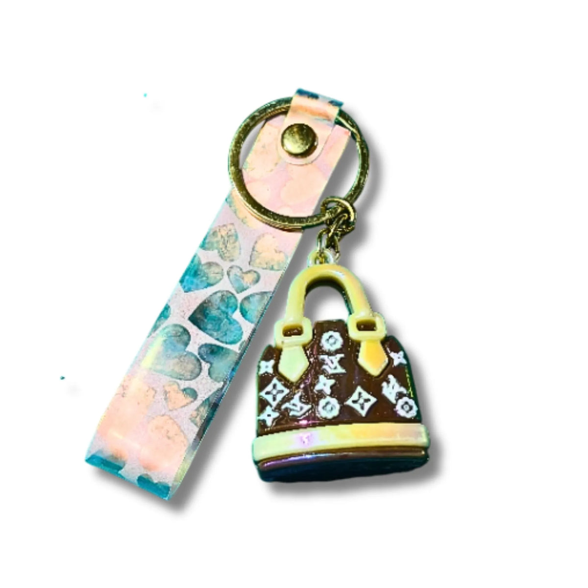 Chic Mini Bag Charm Keychain