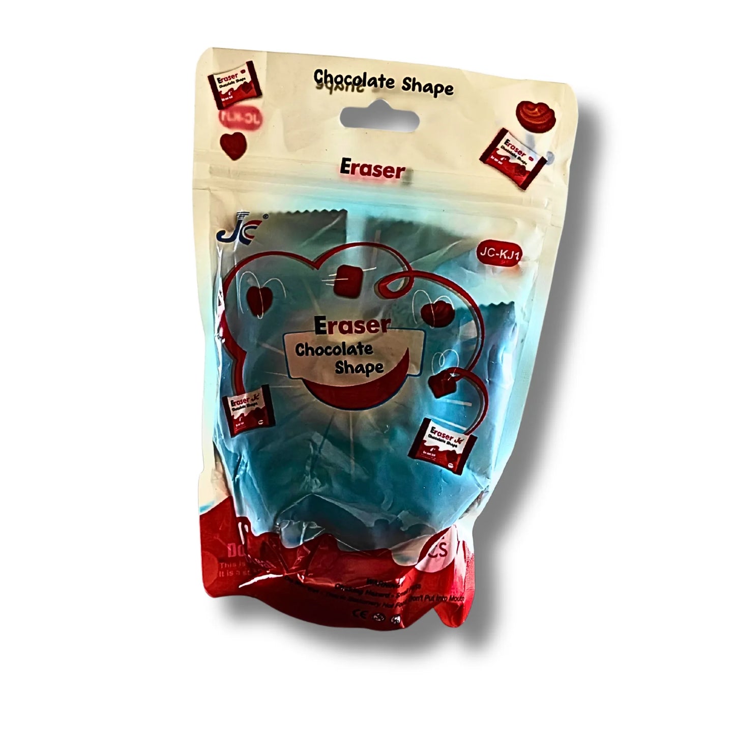 Chocolate Shape Eraser Set – Cute Candy Style Erasers for Kids (12 PCS)