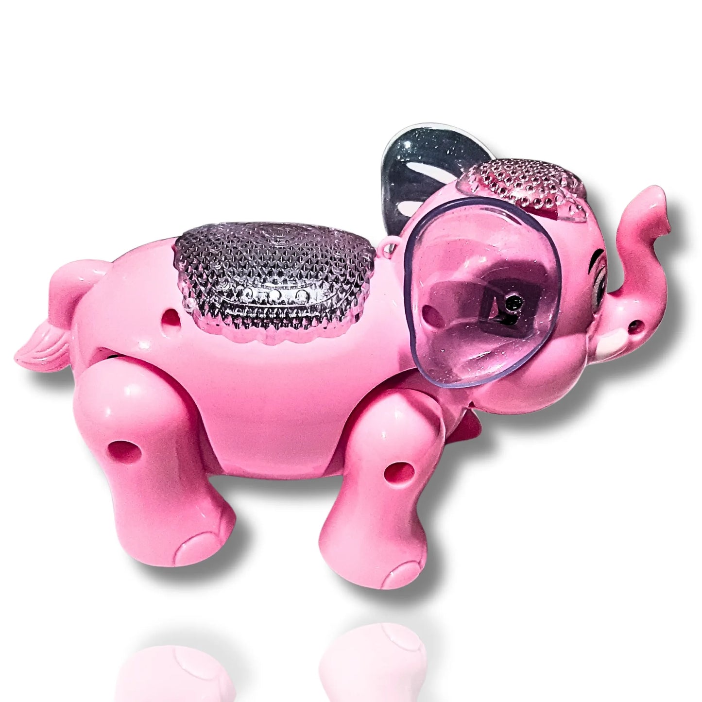 Clever Elephant Electric Toy with Music & Flashing Lights for Kids