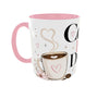 Coffee First. Drama Later. Pink Ceramic Mug
