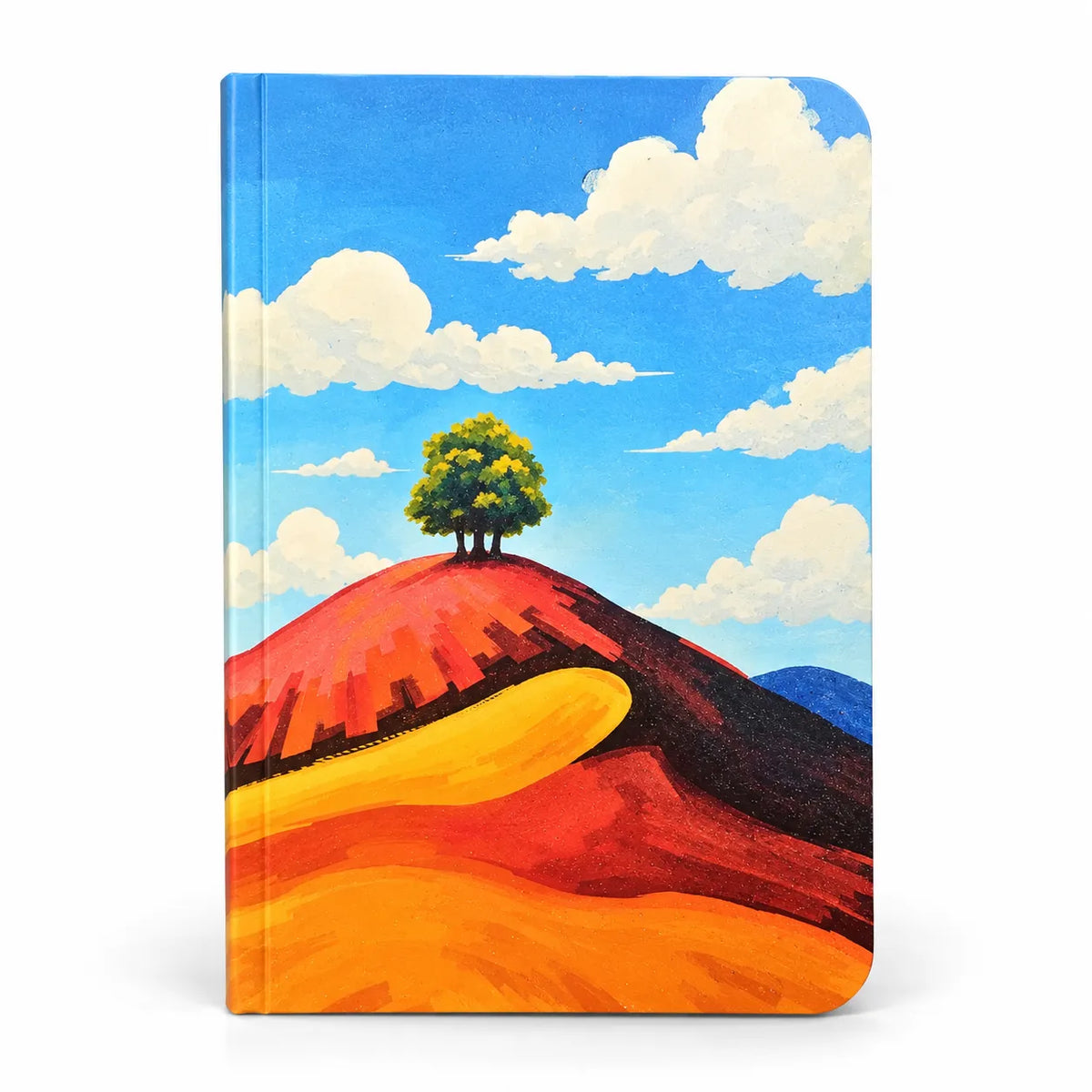 Artistic Landscape Tree Notebook | Ruled Diary for Students, Office & Everyday Writing