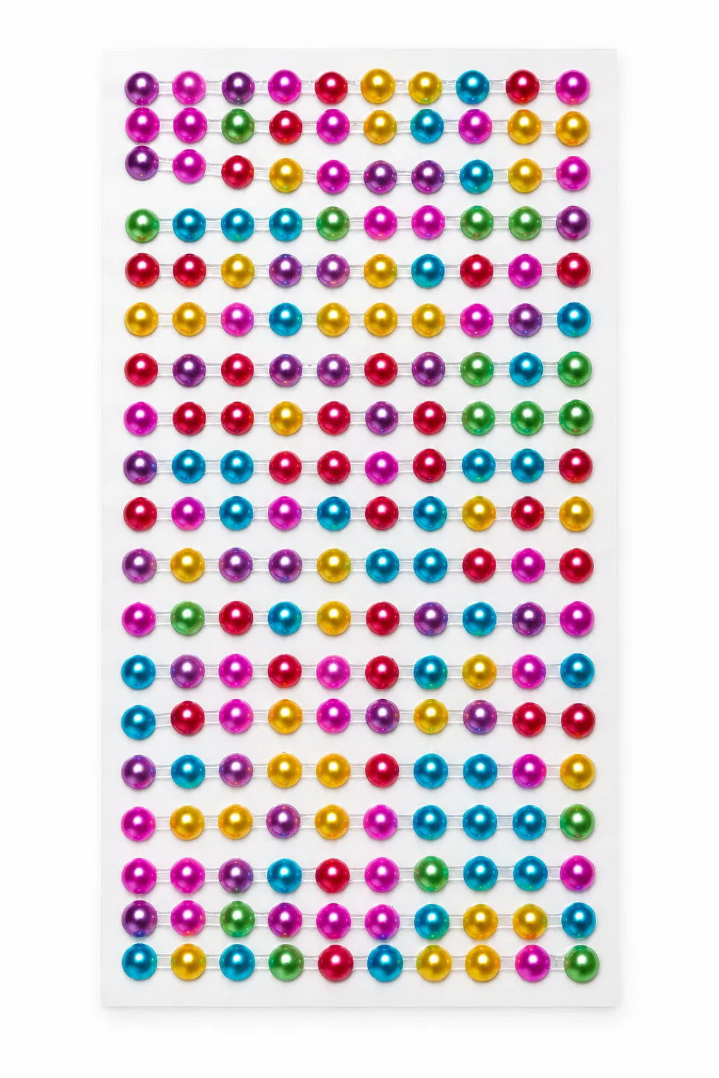 Colorful Pearl Self-Adhesive Stickers for DIY Crafts – Small & Big | Saadhya Kraafts