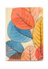 Colourful Botanical Leaf Softcover Notebook – A5 Lined Journal for Notes, Journaling & Everyday Writing