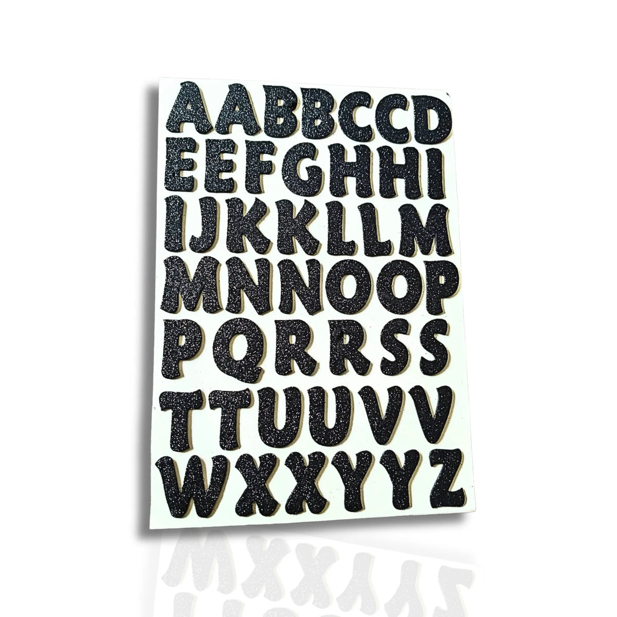 Glitter Alphabet Stickers A-Z | Colourful Letter Stickers