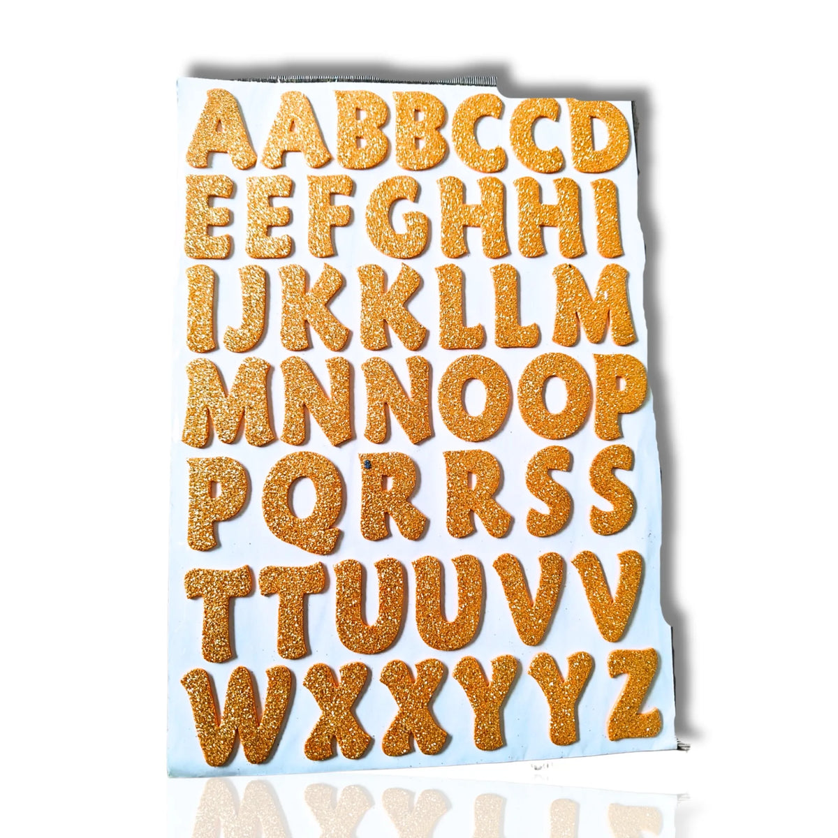 Glitter Alphabet Stickers A-Z | Colourful Letter Stickers