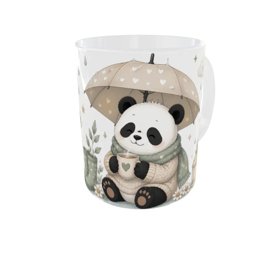Cozy Weather Club Panda Ceramic Coffee Mug