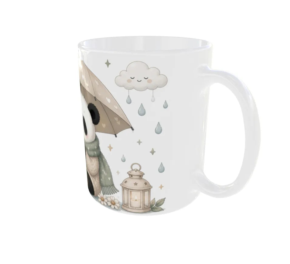 Cozy Weather Club Panda Ceramic Coffee Mug