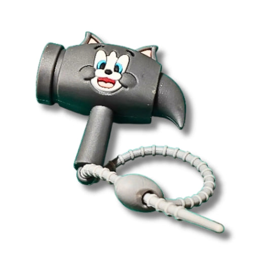 Cute Cat Hammer Choo Choo Bag Charm